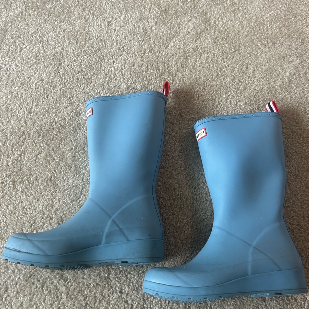 Hunter Classic Blue Waterproof Boots - Picture 9 of 13